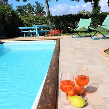 Privata Con Piscina E Biliardo